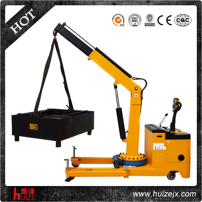 電動搬運車式吊車帶電動旋轉 電動搬運車式吊車帶電動旋轉