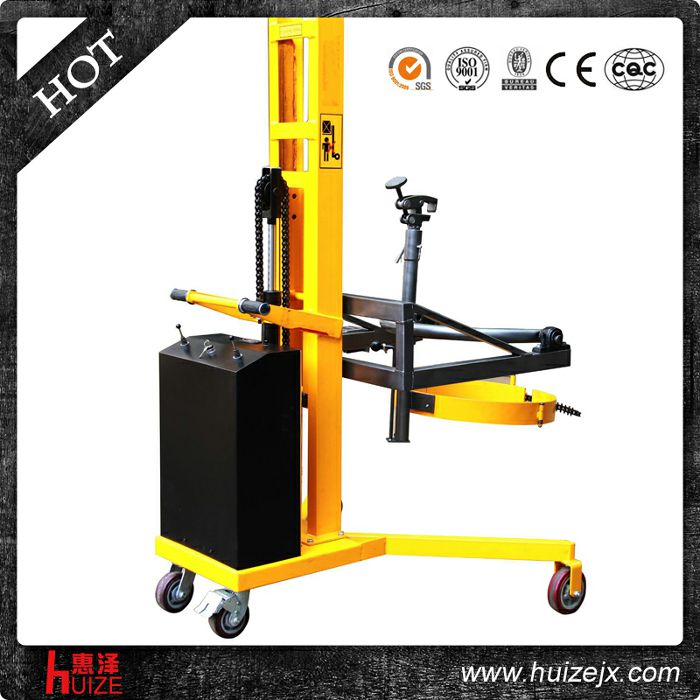 半電動(dòng)油桶車（直角腿，夾鐵桶翻轉(zhuǎn)）2