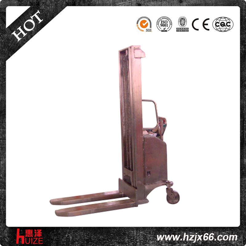 醫(yī)藥行業(yè)專(zhuān)用不銹鋼堆高車(chē) 醫(yī)藥行業(yè)專(zhuān)用不銹鋼堆高車(chē)