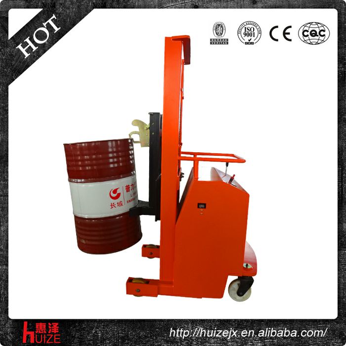 半電動(dòng)配重油桶車（無底腿，只堆垛，不翻轉(zhuǎn)）